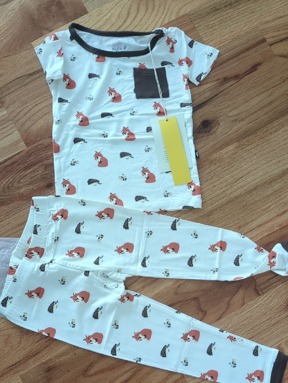 Kyte Baby Bamboo PJ Set Nwt Toddler Woodland